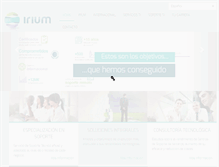 Tablet Screenshot of irium.es